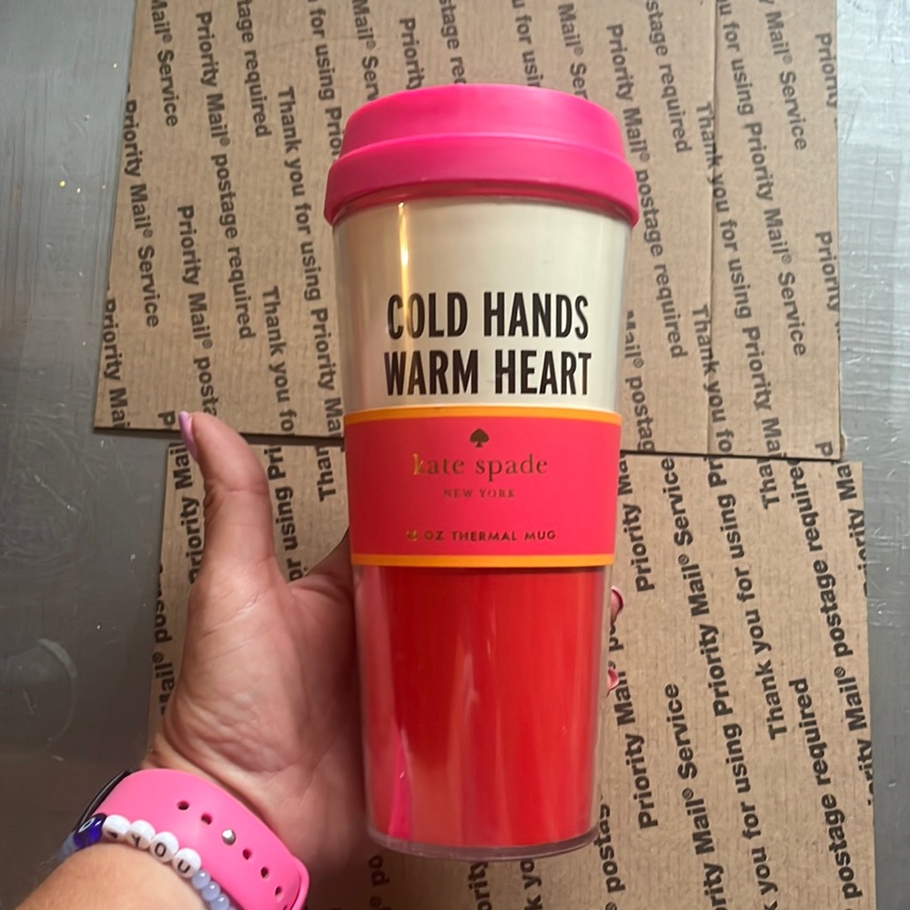 Brand New Never Used Kate Spade thermal mug